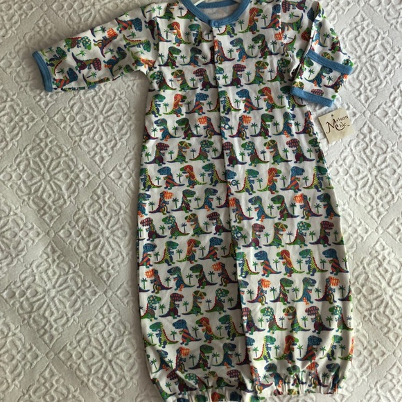 Baby Boy Dinosaur Sleeper - Picture 3 of 4